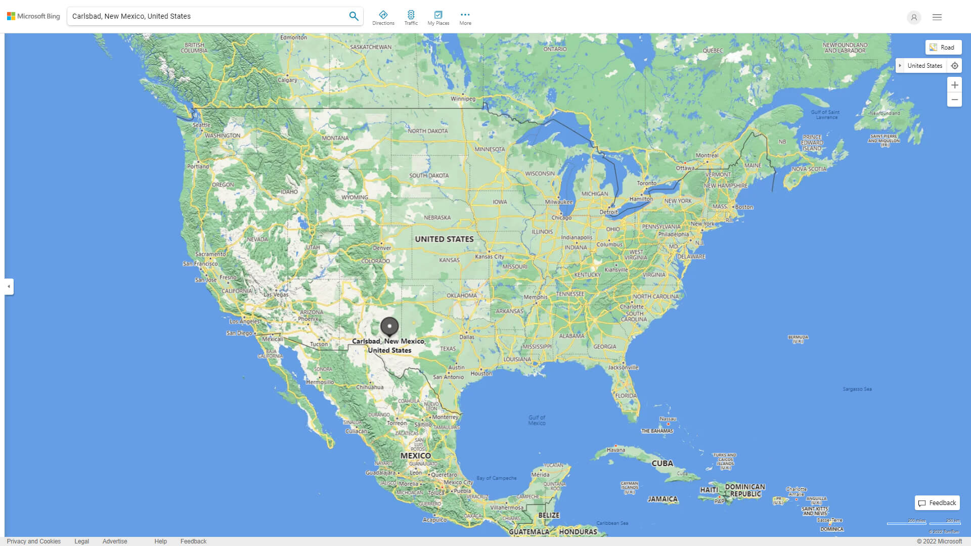 Where is Carlsbad in the US
